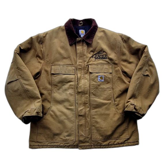 Carhartt Arctic Traditional Coat - Quilt Lined - Men's XL - Used - Khaki Brown - Picture 1 of 16